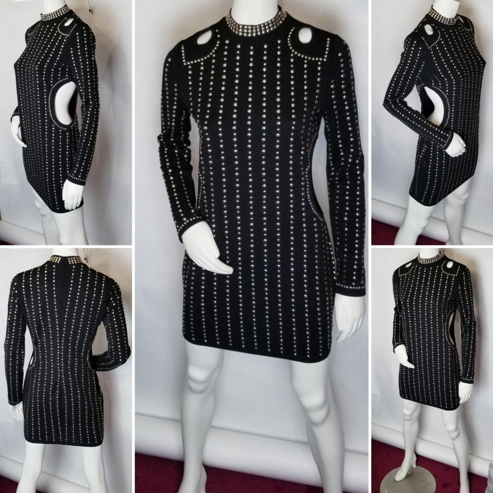 Studded Mini Dress - Picture 10 of 10